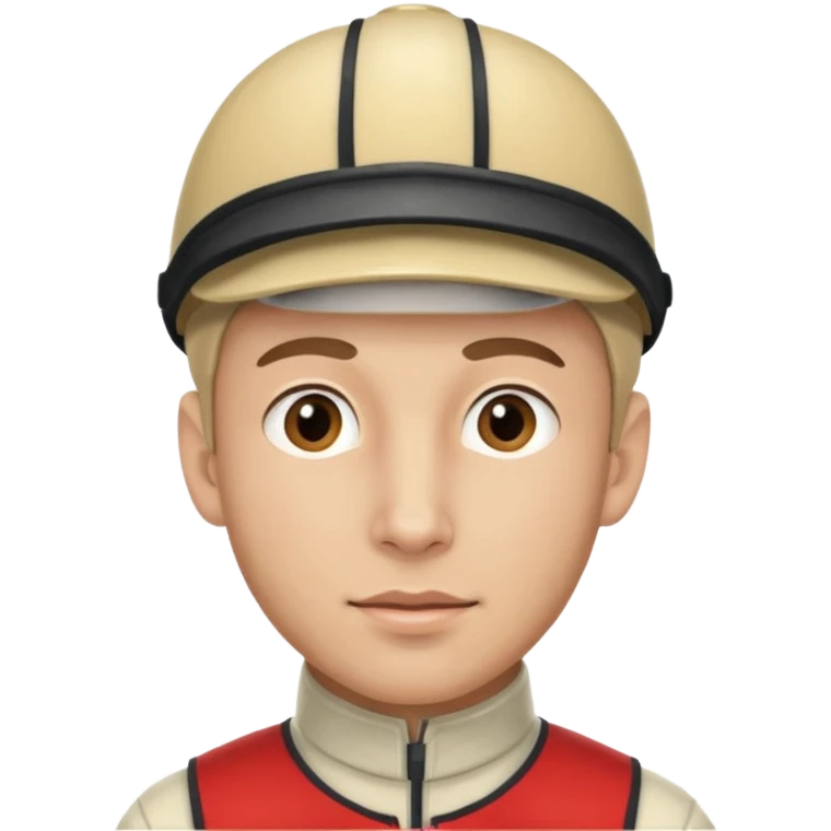 horse jockey man face emoji
