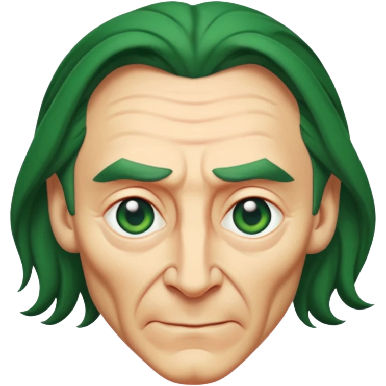 Loki marvel movies character face only older emoji