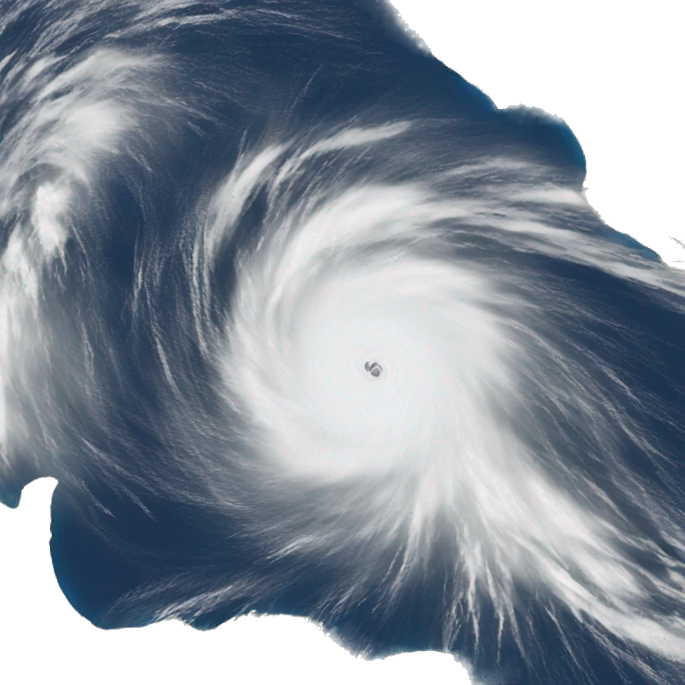 Hurricane Hitting Mexico emoji