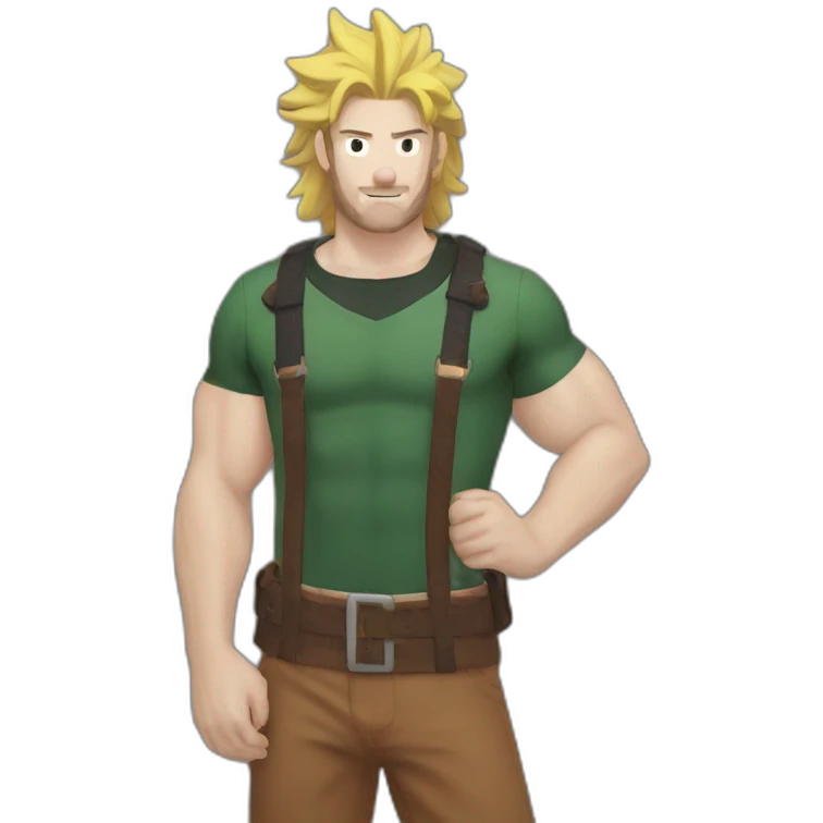 lumberjack in my hero academia emoji