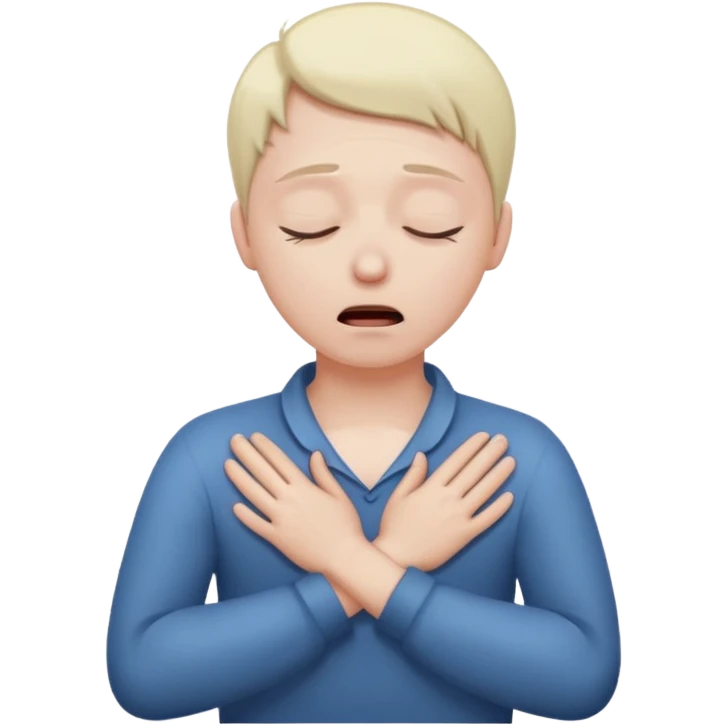 Choking yourself  emoji