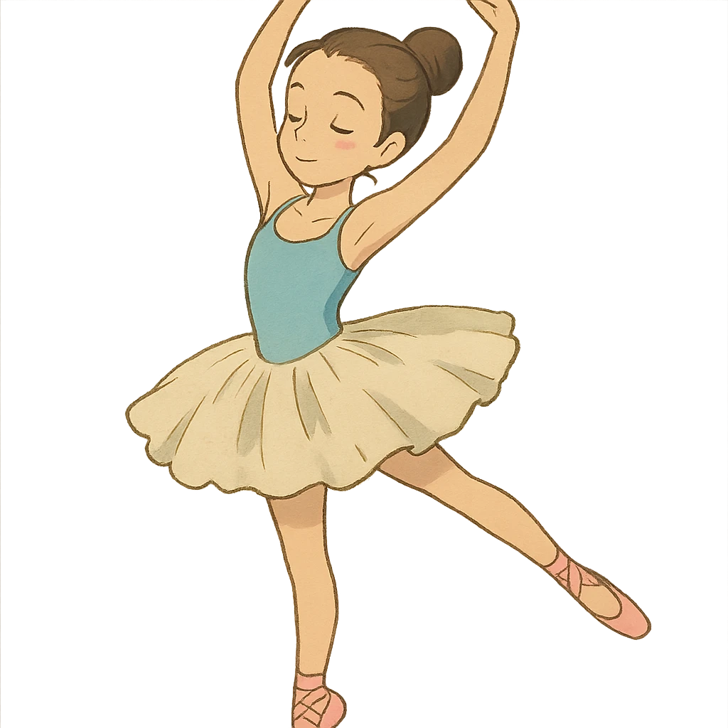 ballet dancing girl emoji