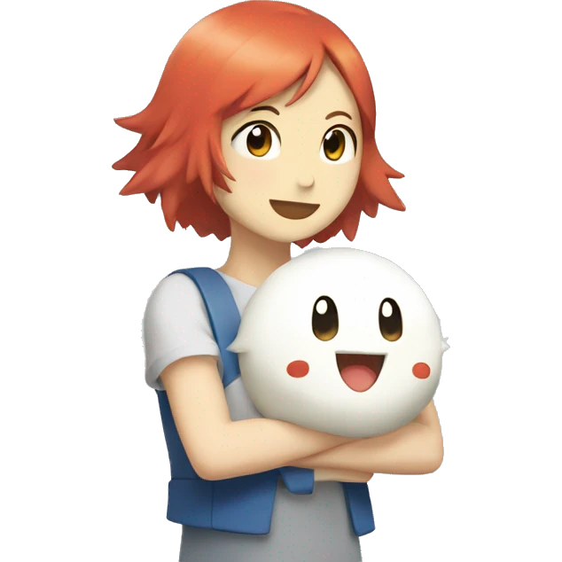 Misty and Togepi  emoji