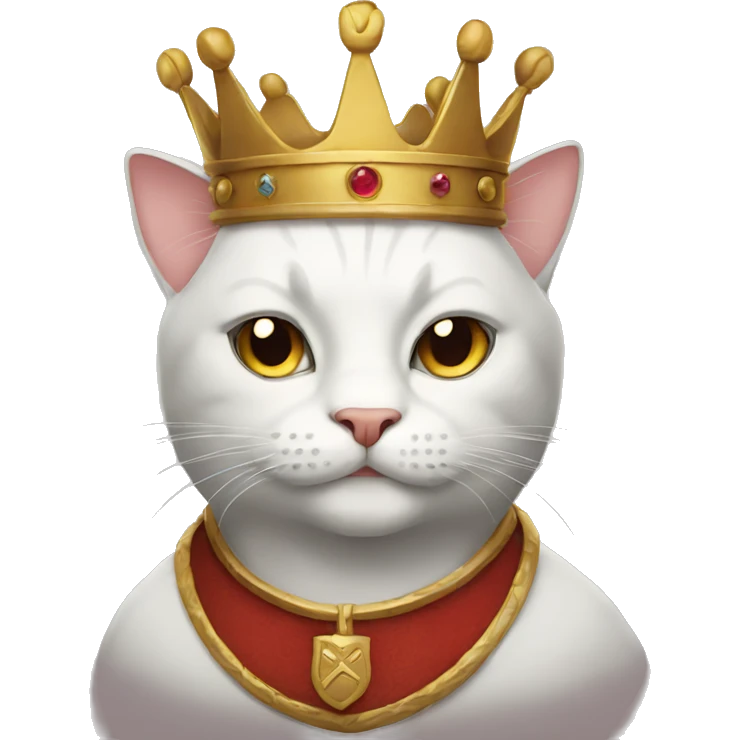 King Cat emoji