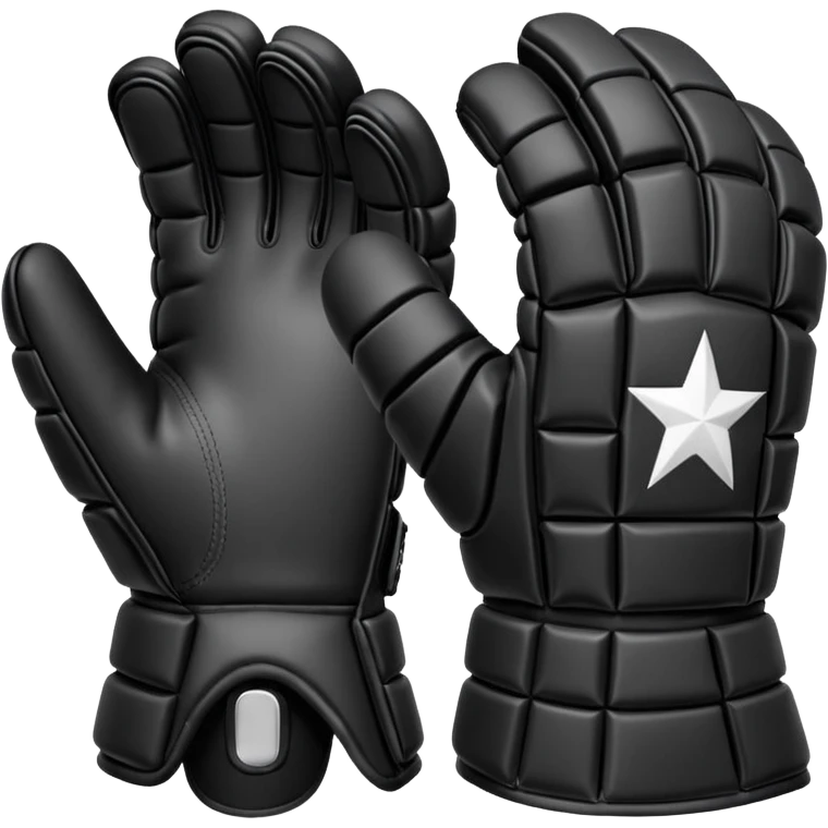 gloves para ice hockey emoji