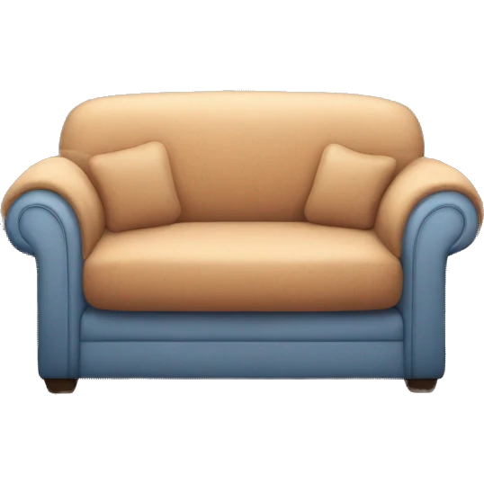 Cozy couch emoji