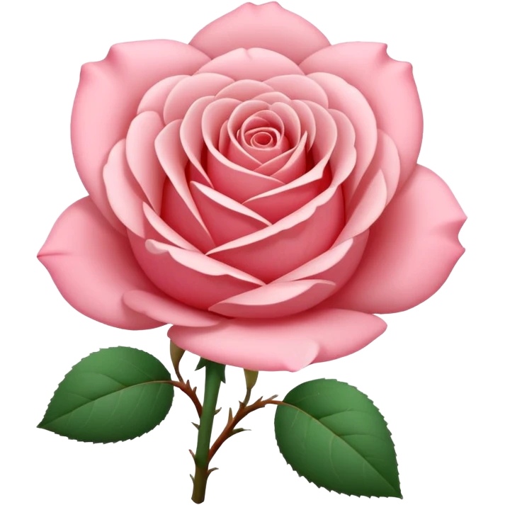 rose shape flower, no stem, no leaves, now make THE FLOWER WHITE MAKE IT ALL WHITE  emoji