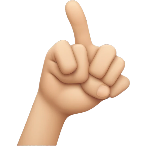 Both hands Creating a triangle with both thumb and indexfinger emoji