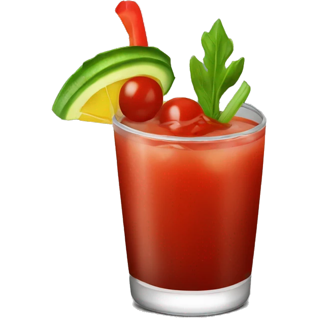 Bloody Mary cocktail emoji