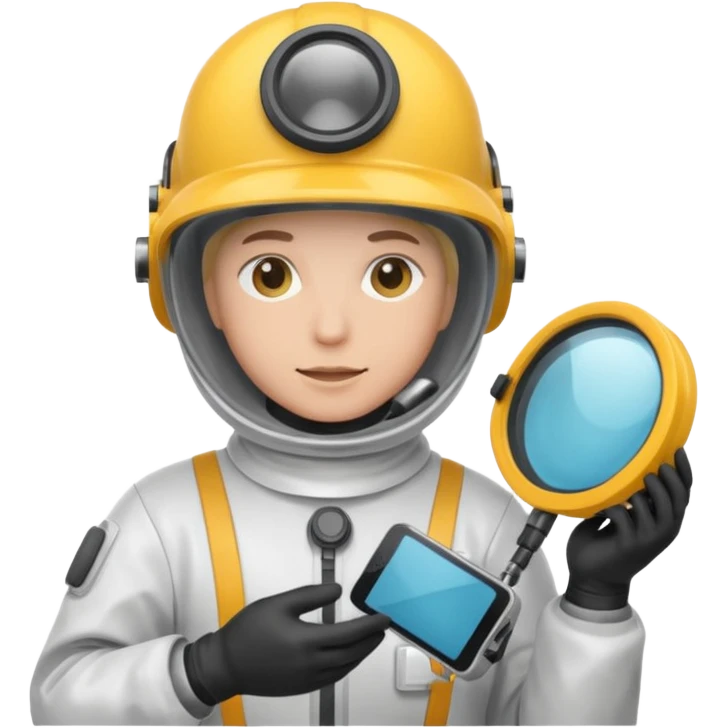 opérateur contrôle non destructif emoji