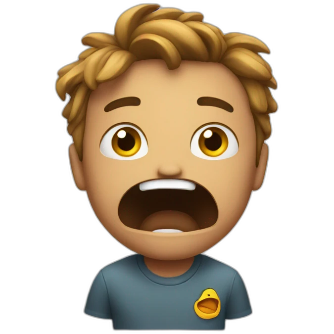 scared emoji