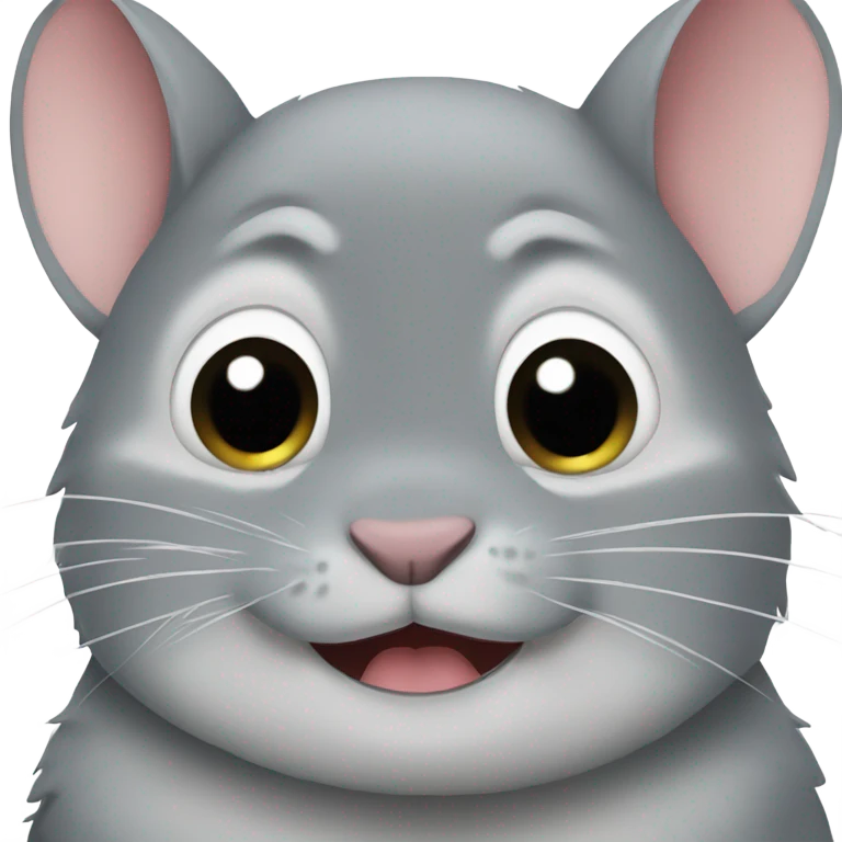 Crying chinchilla emoji
