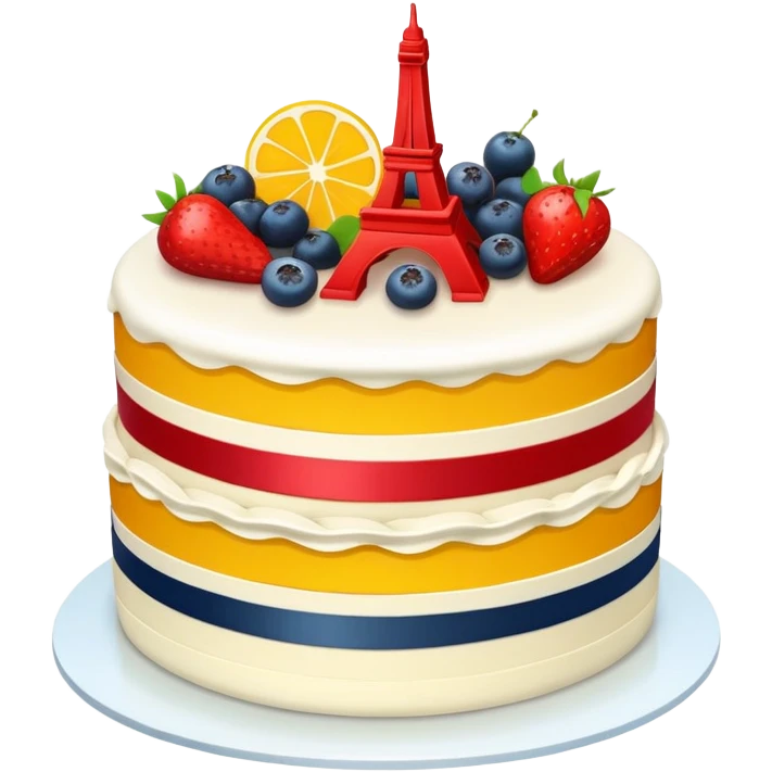 paris-saigon cake emoji