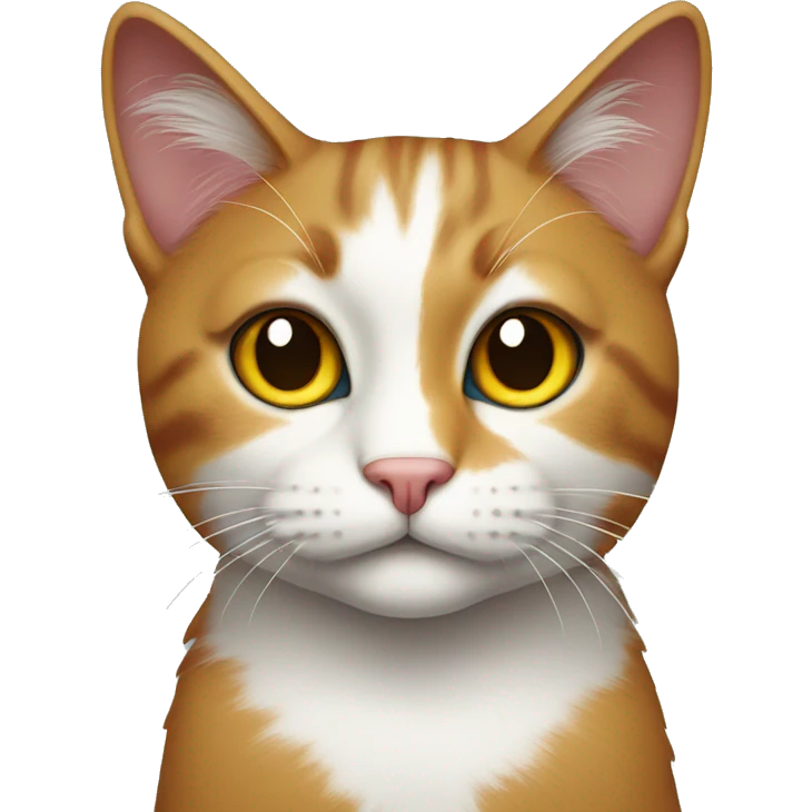 Cat with indian flag emoji