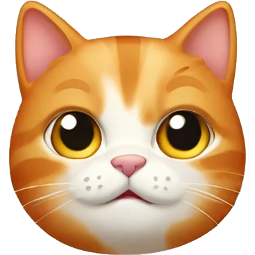 cute ginger cat emoji