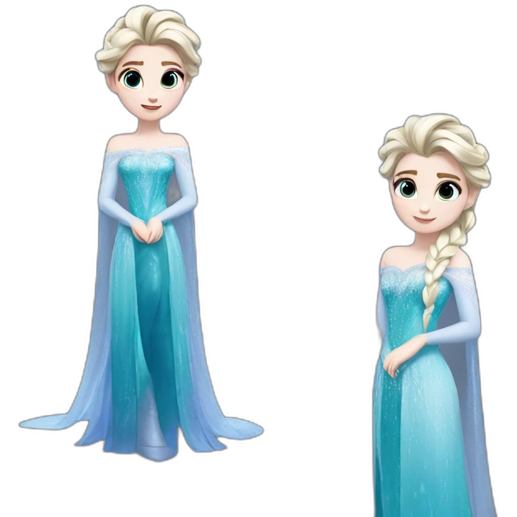 Elsa ice magical ice powers emoji