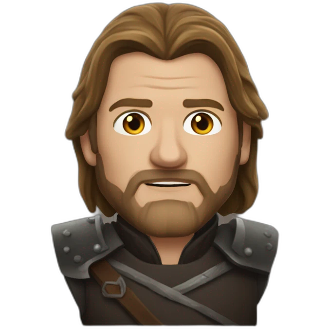 Eddard Stark realistic emoji