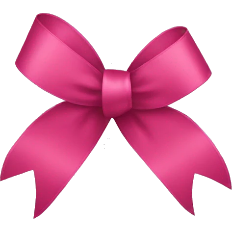 ribbon that smile emoji