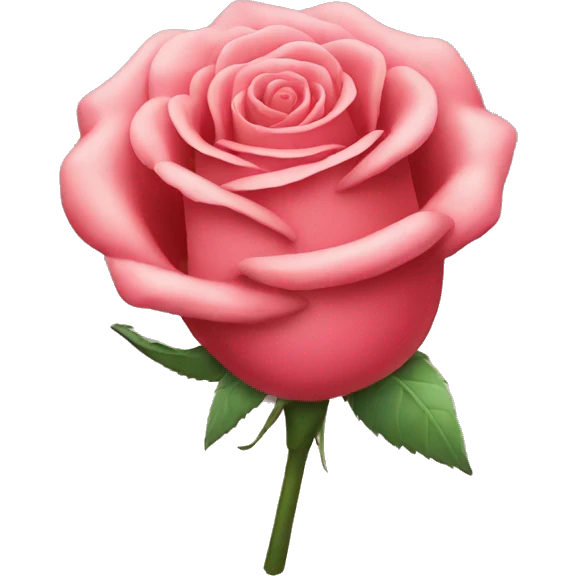 rose in mouth emoji