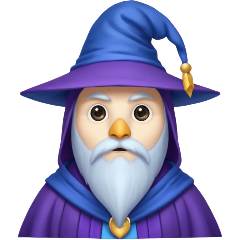 Penguin Wizard emoji