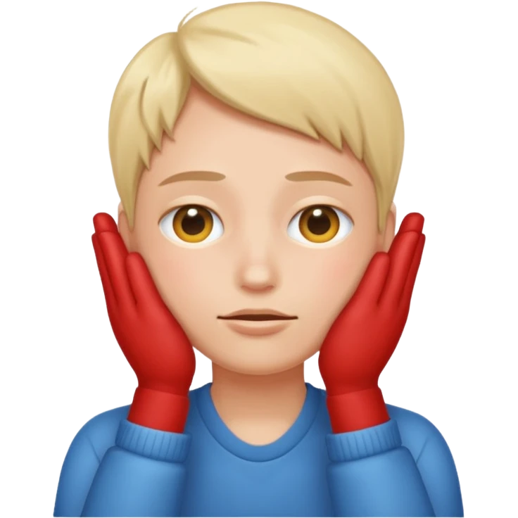 Hiding hands over eyes emoji