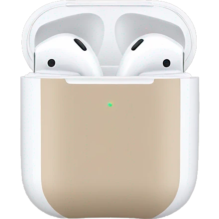 Airpods beige emoji