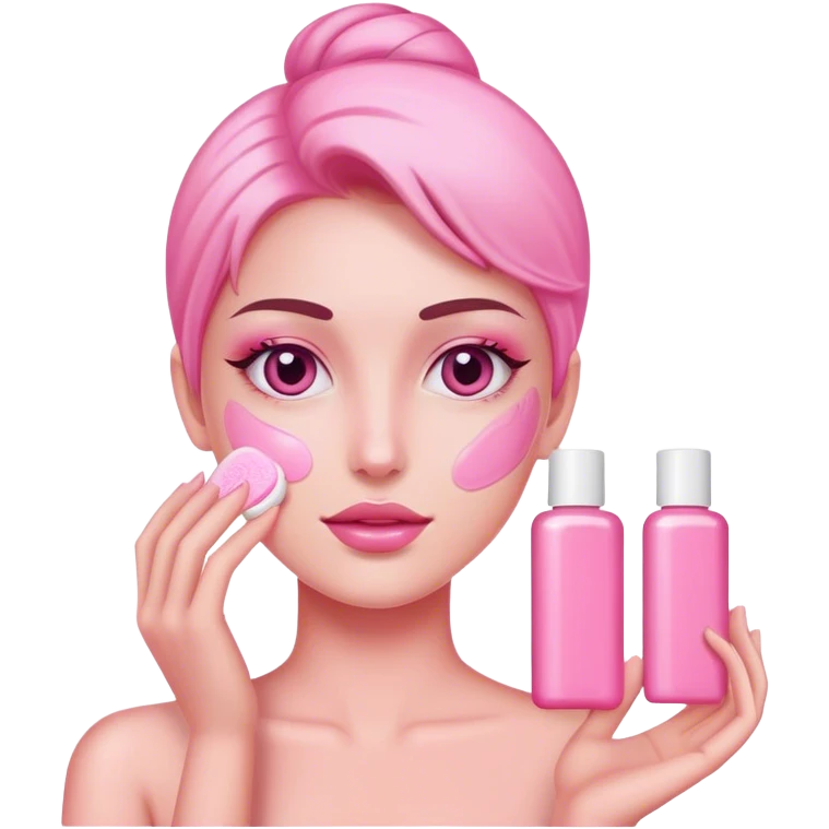 skincare pink emoji