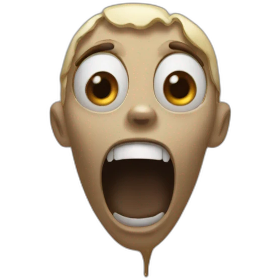 Scream emoji