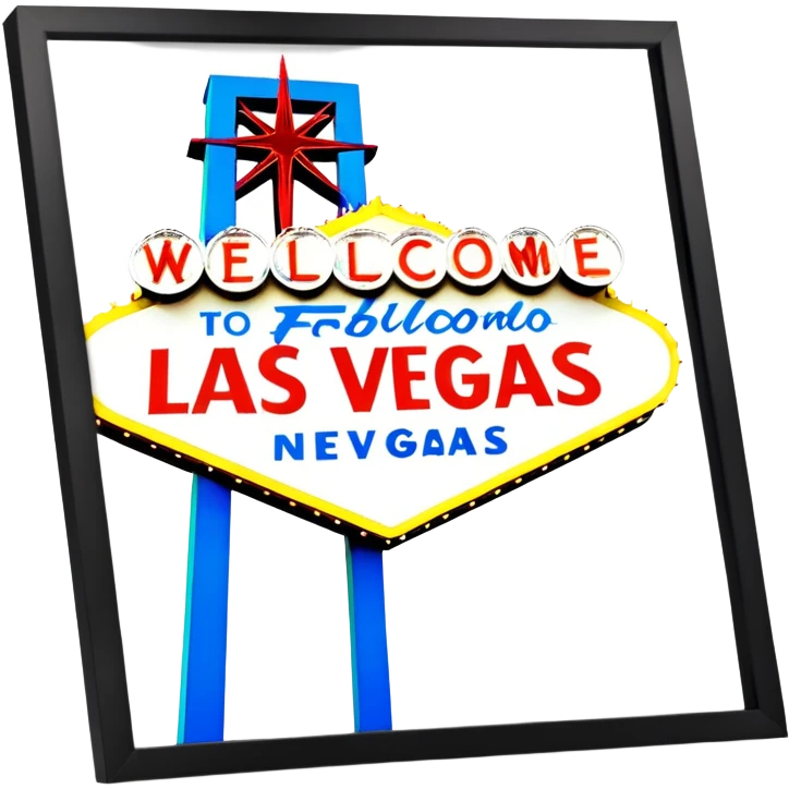 Welcome to Fabulous Las Vegas emoji