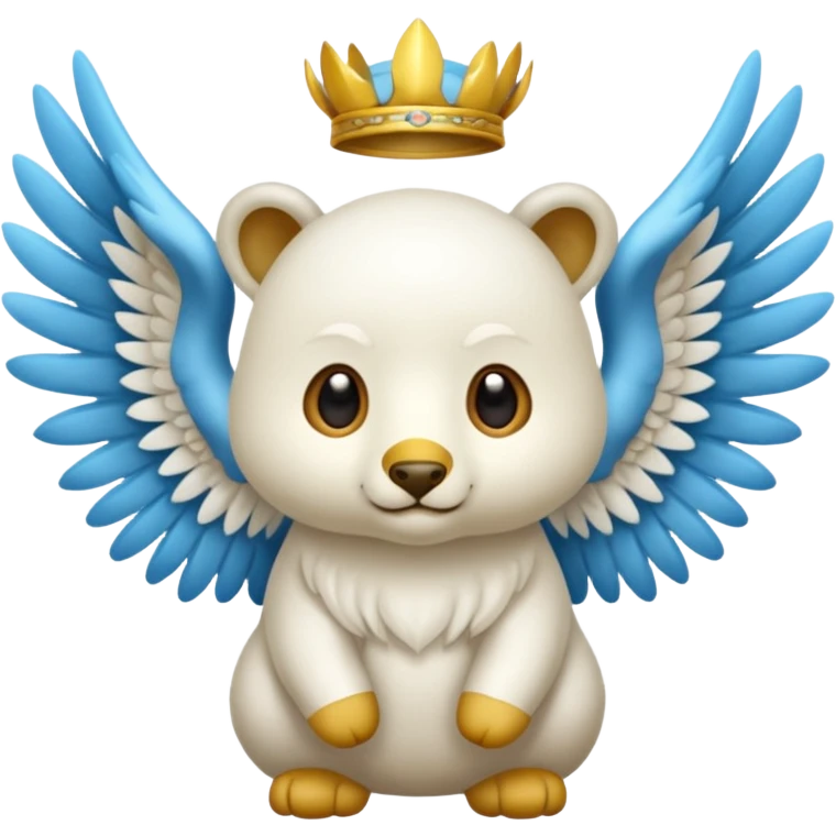 un animal ange de mongolie emoji