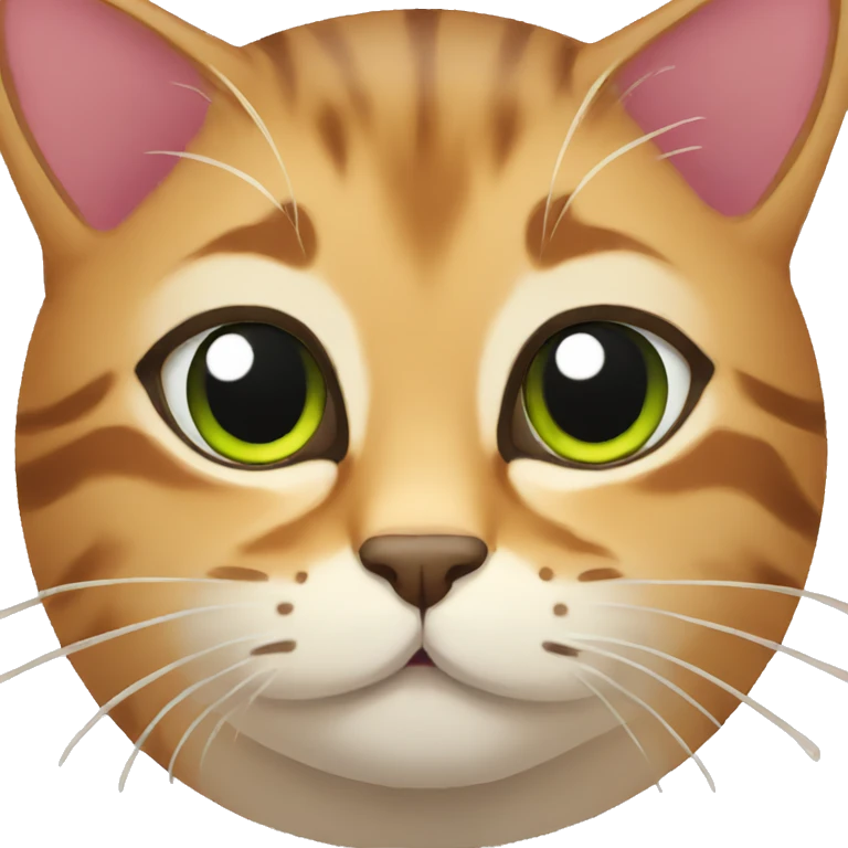 Rainbow tabby cat emoji