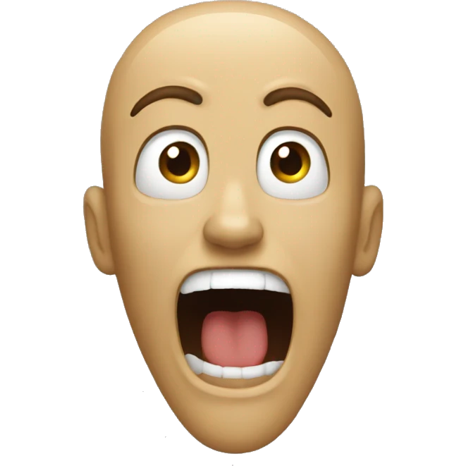 scream emoji
