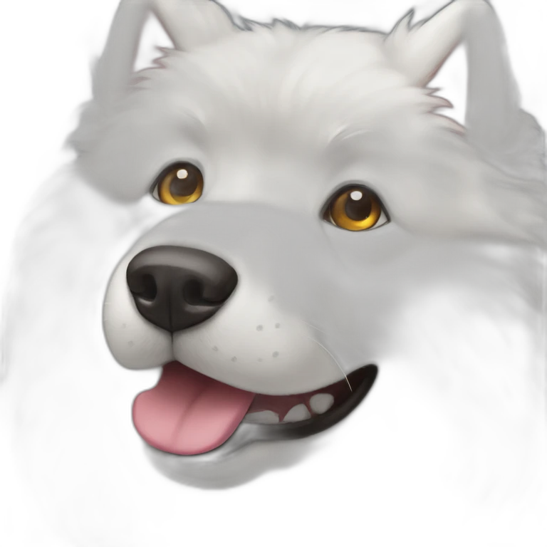 Samoyed emoji