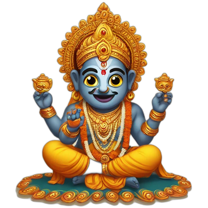 Jagannath-indian-god emoji