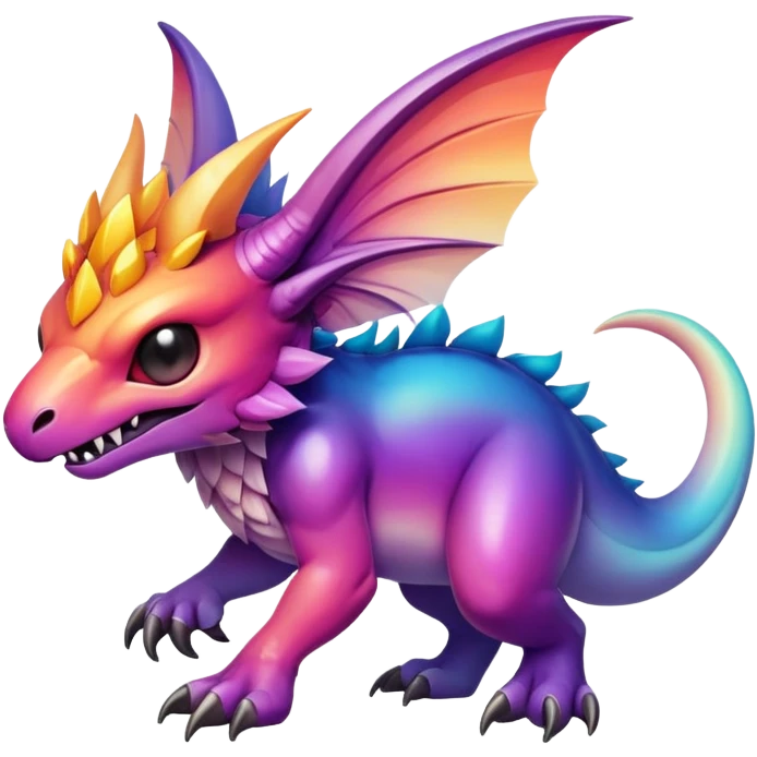 Epic legendary detailed gradients aesthetic-Fakémon-creature emoji