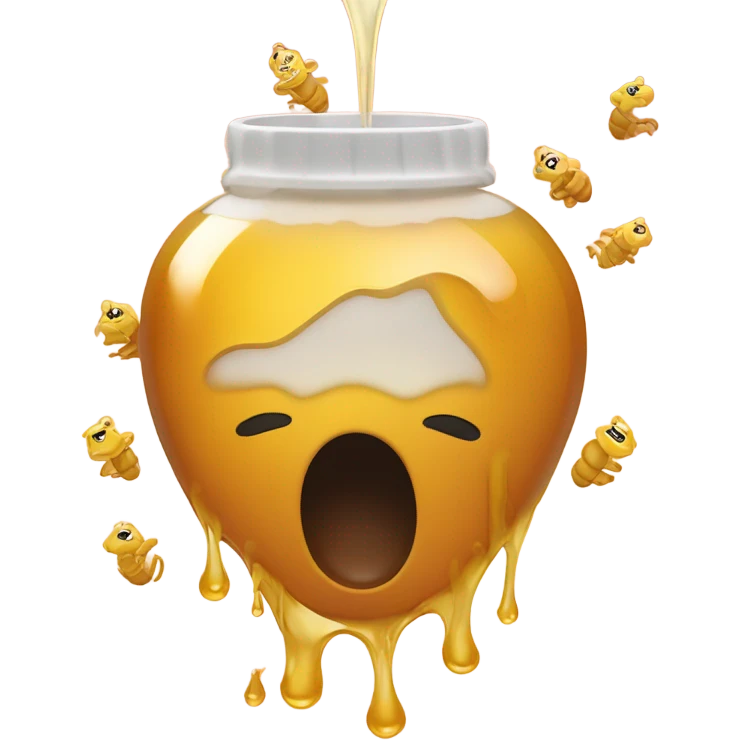 vomitting honey emoji