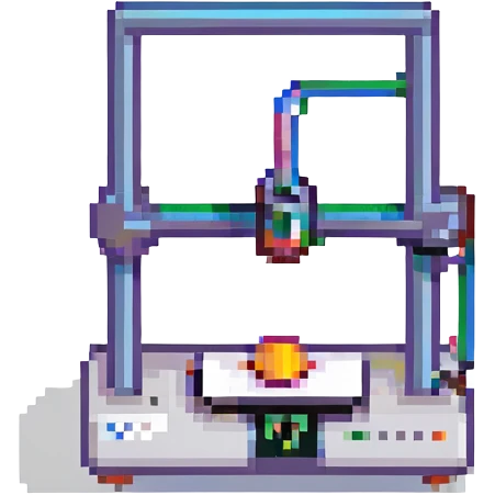 3d printer, simple icon emoji