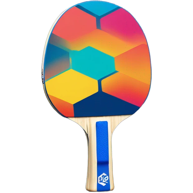 Cybershape hexagon tabletennis  emoji