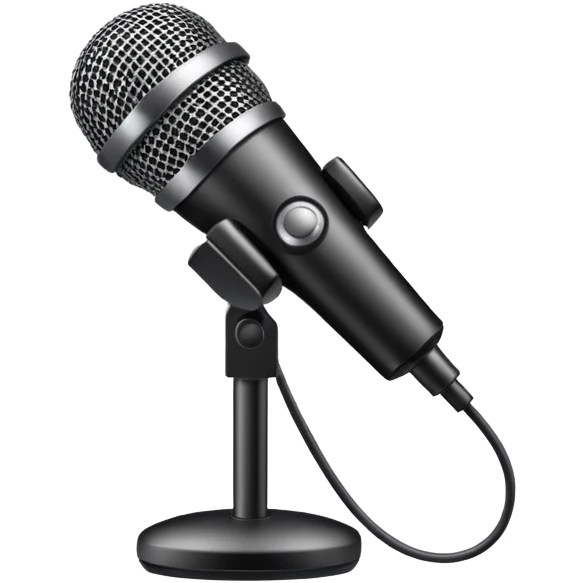 Podcast Microphone emoji