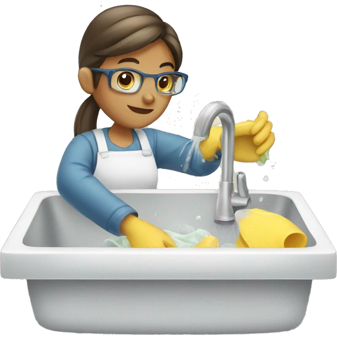 washing dishes emoji