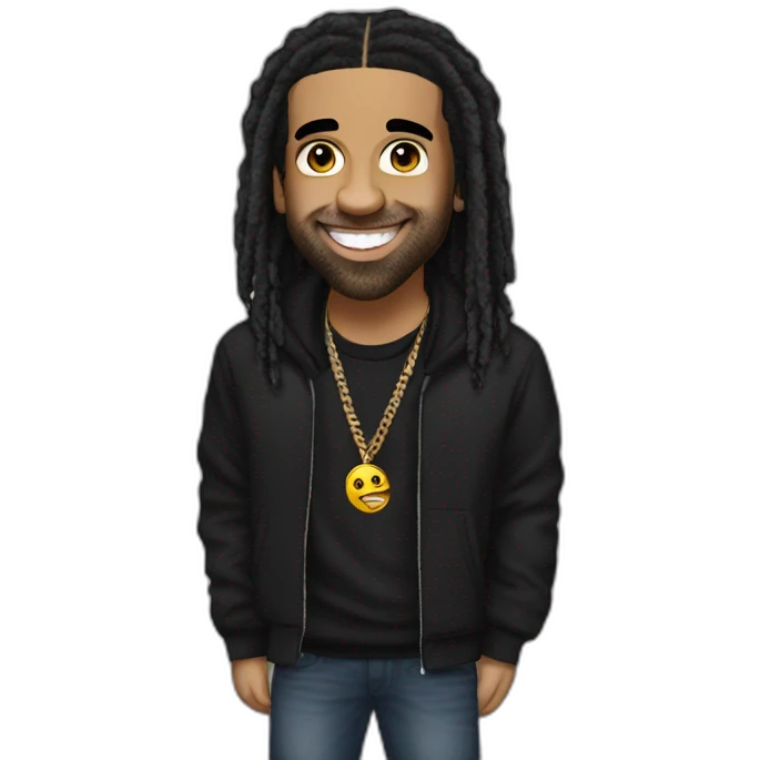 Drake mixed with lil wayne emoji