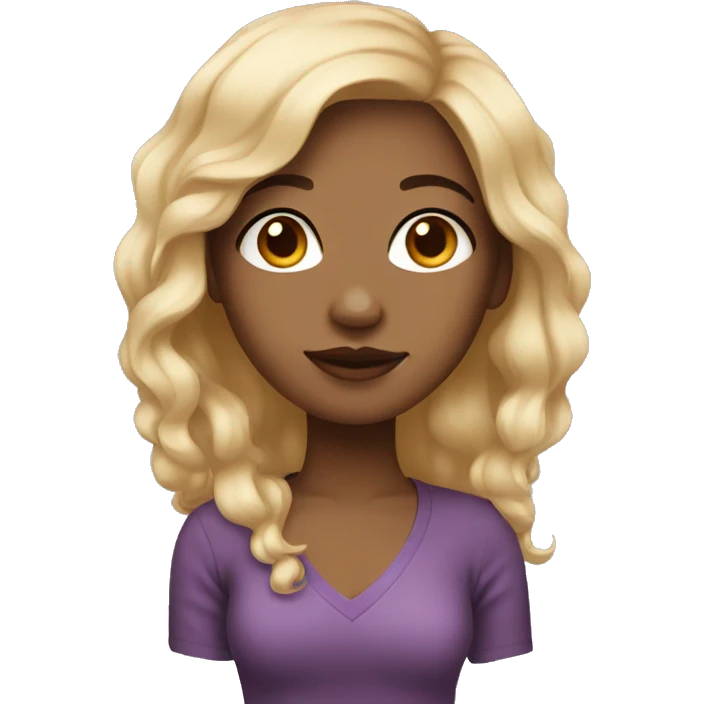 Light skin girl  emoji
