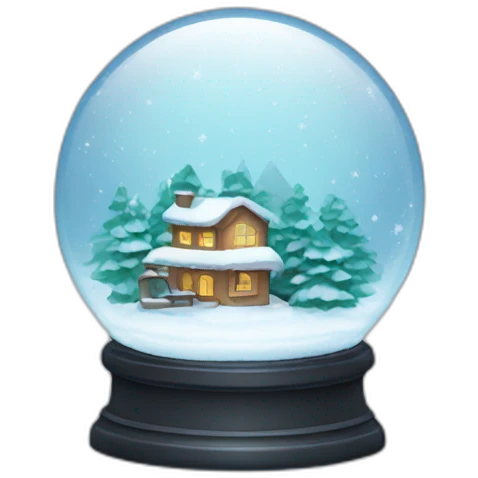 snowglobe emoji