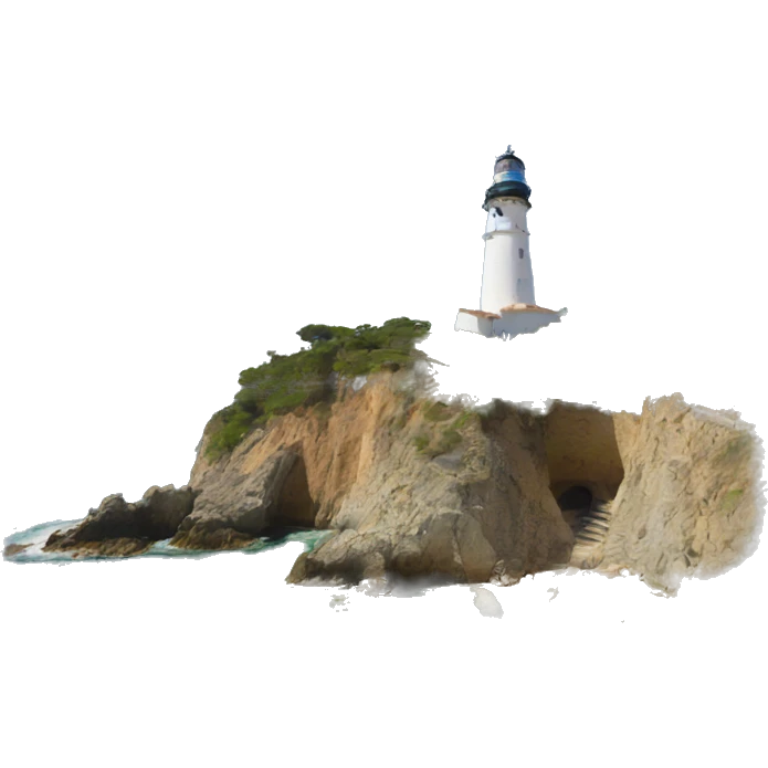 Faro de mar celeste emoji