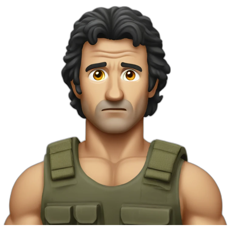 John Rambo emoji