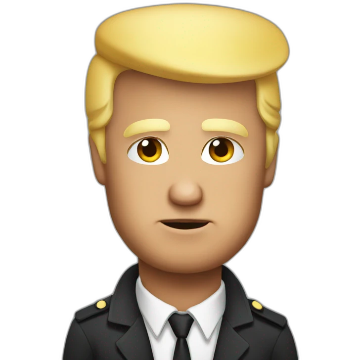 trump-getting-arrested emoji