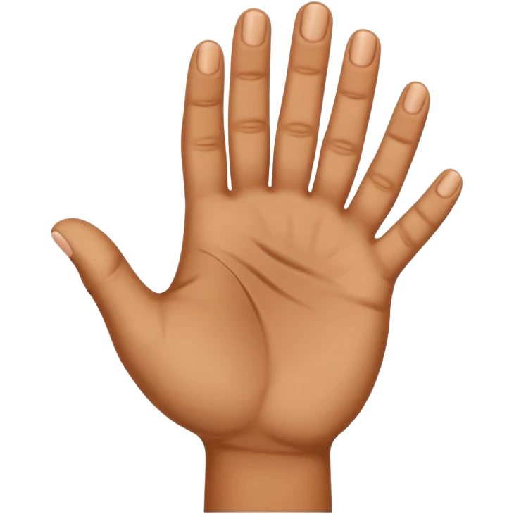 haz una mano que sea así 👇🏽 pero al revés emoji
