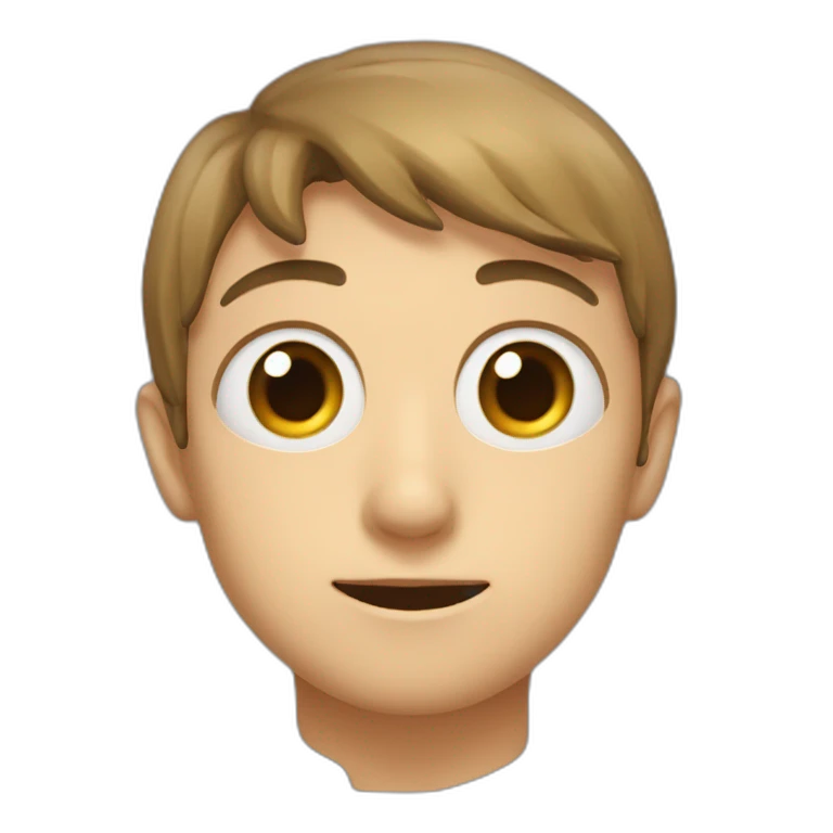 caca avec des yeux mignon emoji