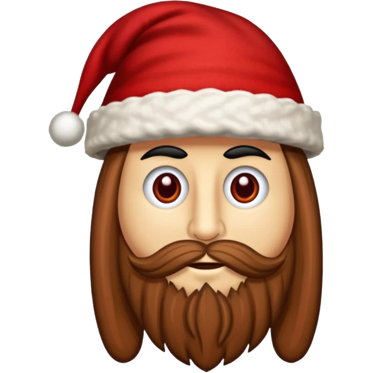 Crea un emoji de un tió de Nadal emoji