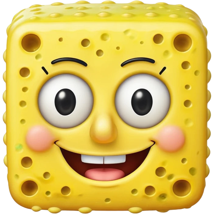 Sponge bob with big butt emoji